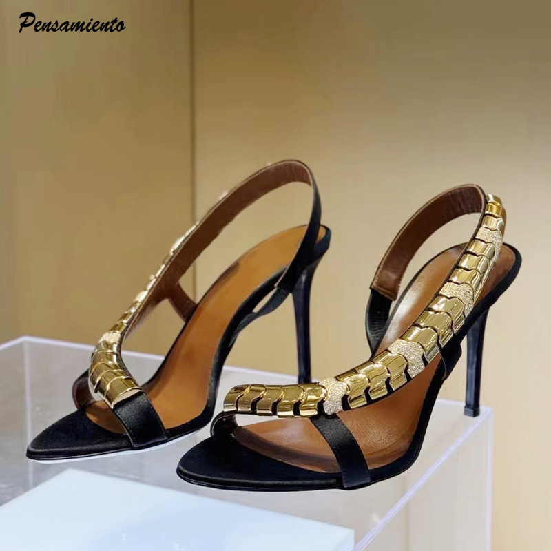 Summer Clothing Elegant - Sandales gladiateur de luxe pour femme