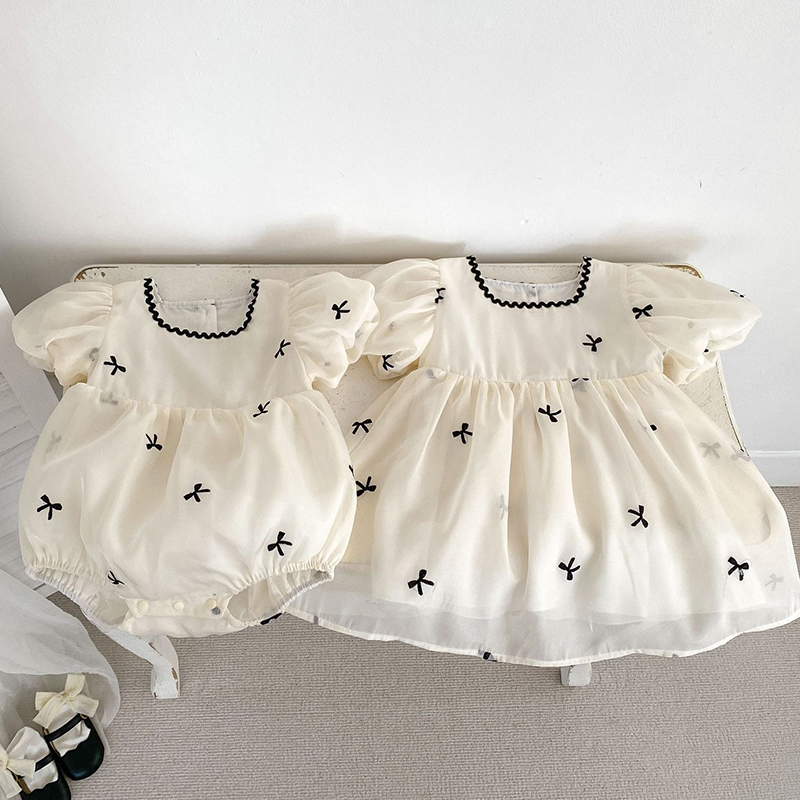 Summer Clothing For Babies - Enfants sœurs vêtements été bébé fille