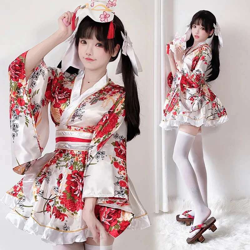 Summer Alt Clothing - Robe Kimono japonaise modifiée pour femmes,