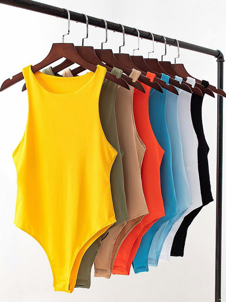 Summer Clothing Zara - Été solide sexy moulante femmes body
