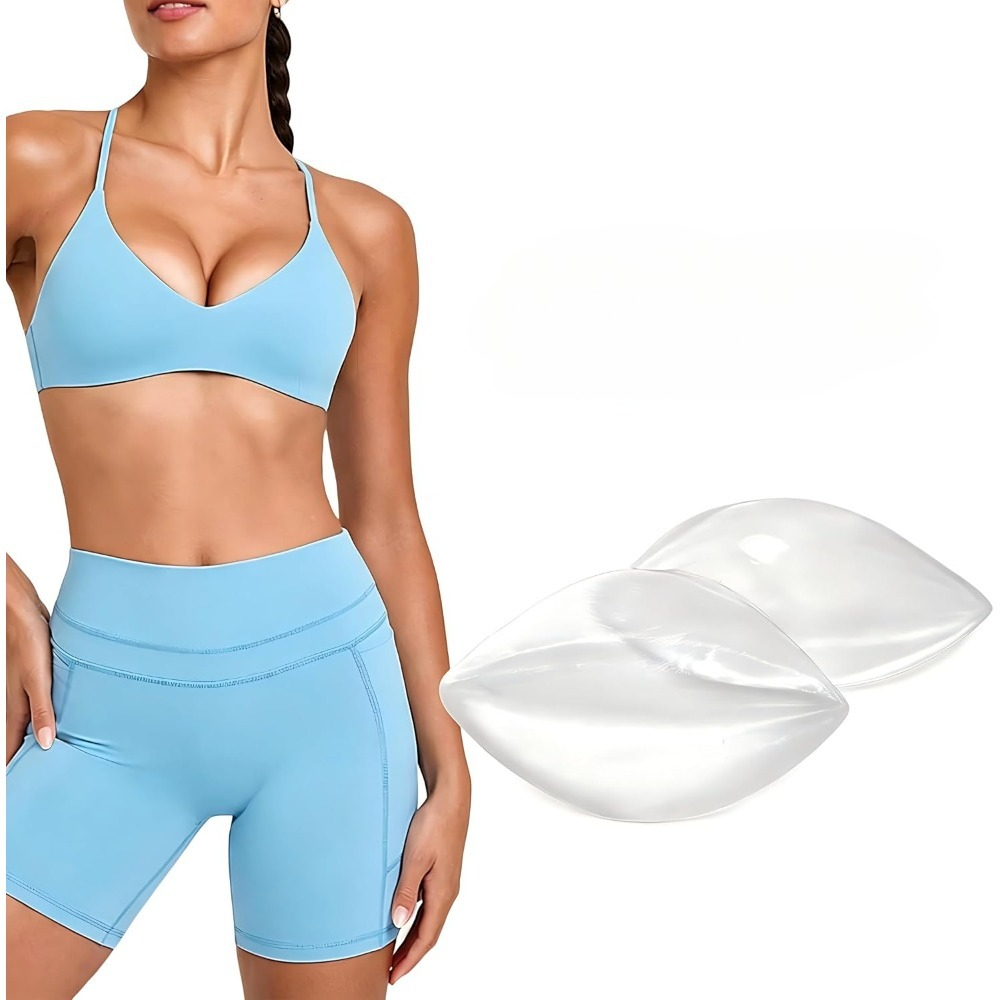 Bikini Set Push Up - Inserts de soutien-gorge en silicone adhésifs