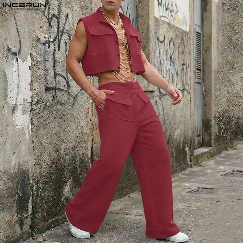 Summer Clothing Trends - INCERUN Ensembles Homme – Haut Court