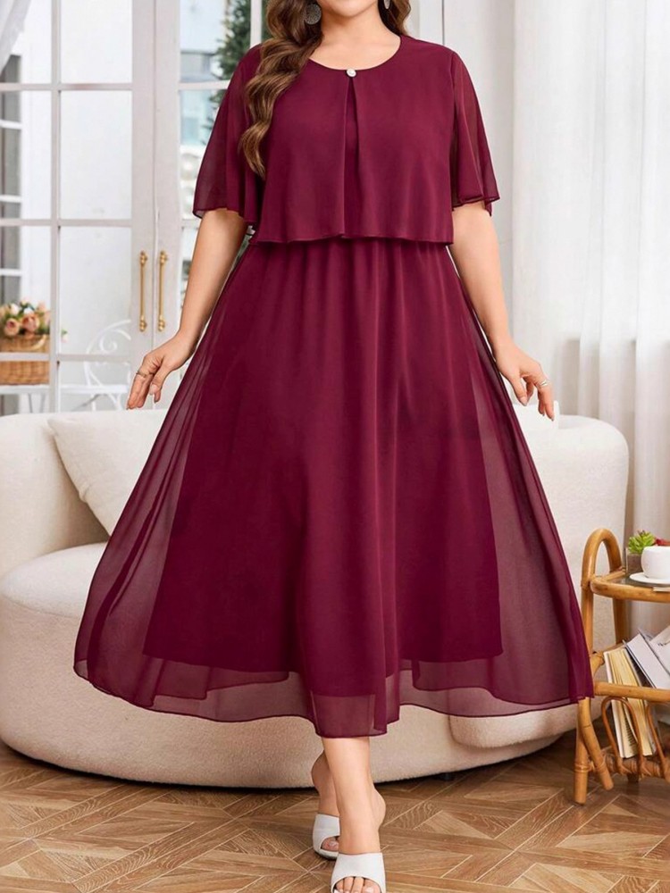 Xl Summer Clothing - XL-5XL grande taille vêtements Robes femmes