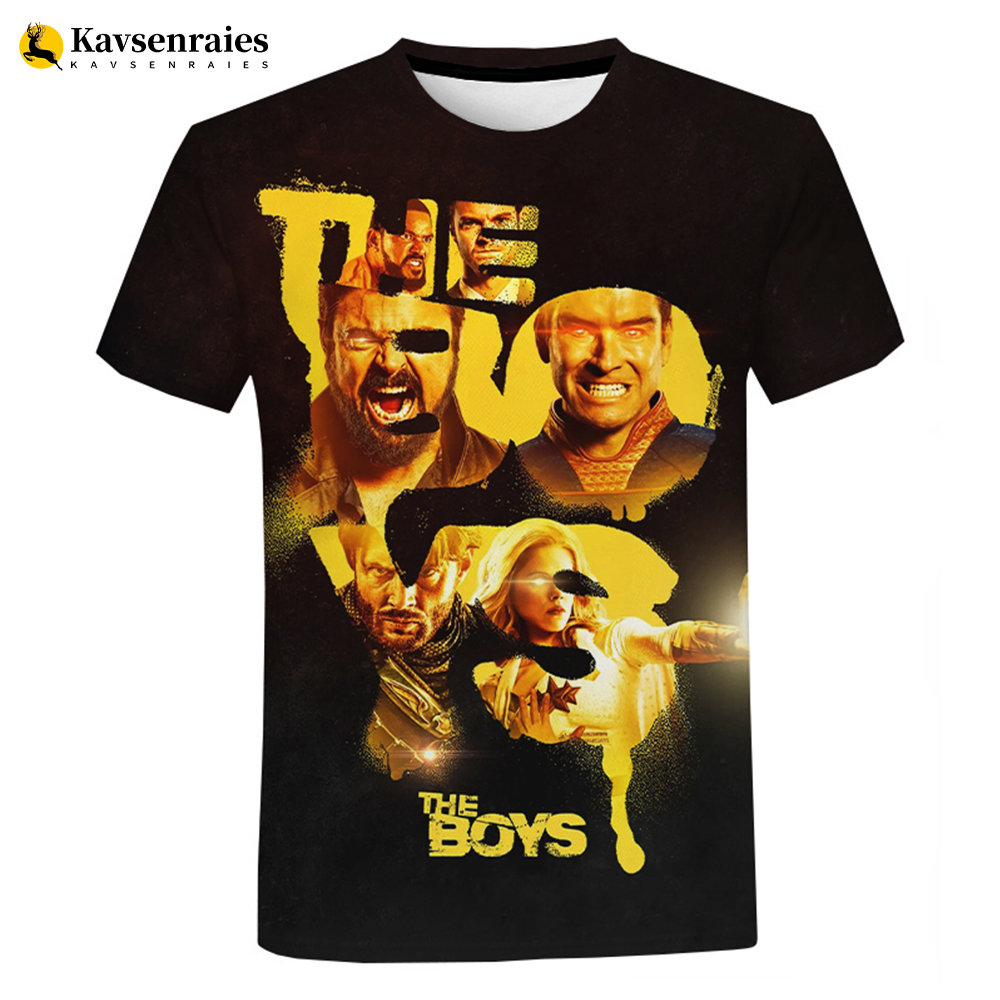 Summer Clothing Teens - T-shirt homme série TV The Boys