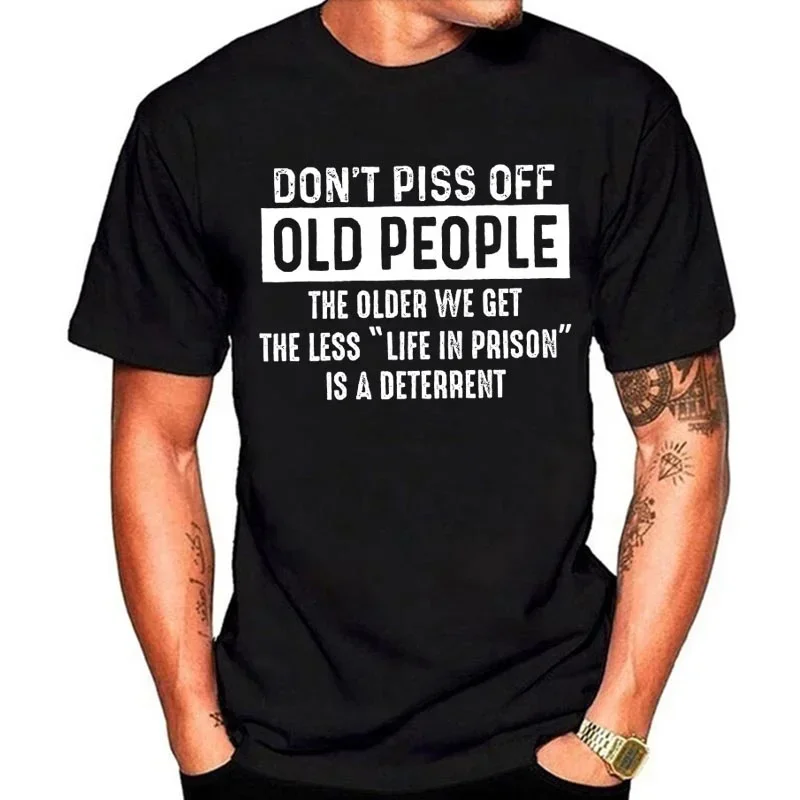 Summer Clothing Old Money - Dont Pd'appareils Off Old People T-shirt