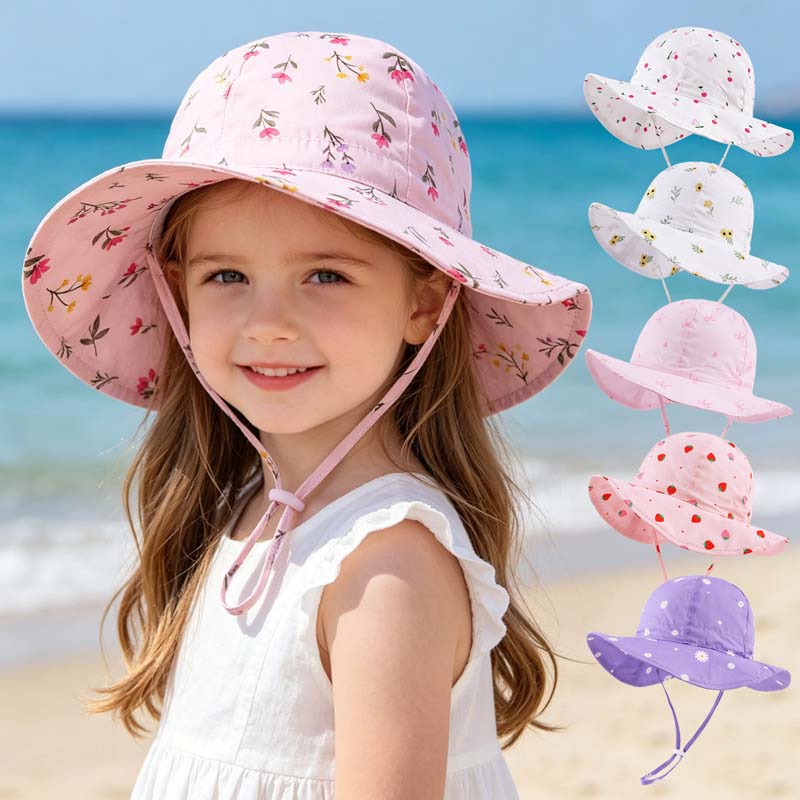 Summer Clothing Capsule - Chapeaux d'été imprimés pour filles 2026