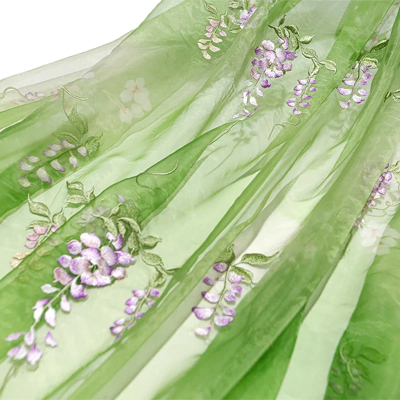 Summer Clothing For Babies - Tissu de broderie de glycine bricolage,
