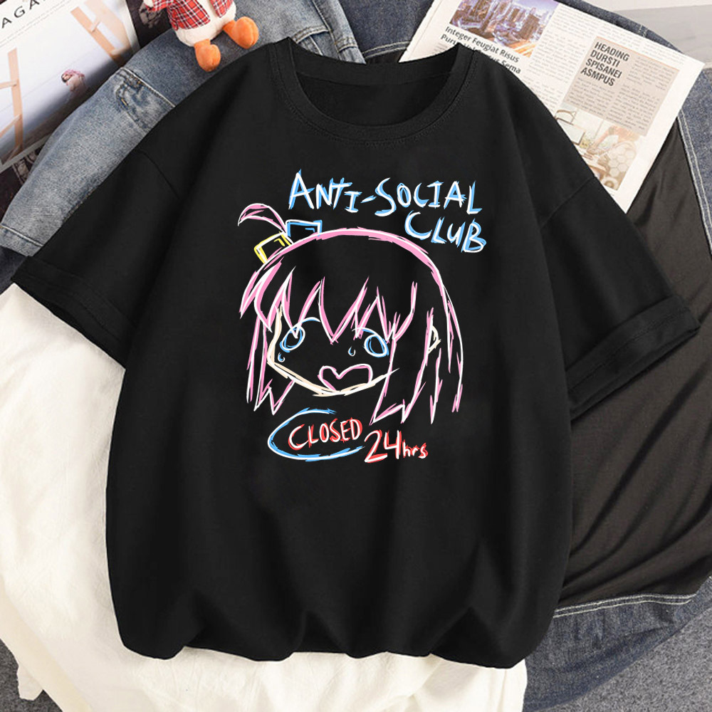 Summer Clothing Teens - T-shirt Bocchi The Rock pour adolescents,