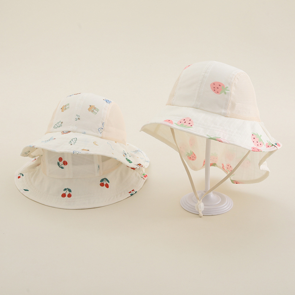 Summer Clothing Capsule - Chapeau de plage d'été pour bébé,
