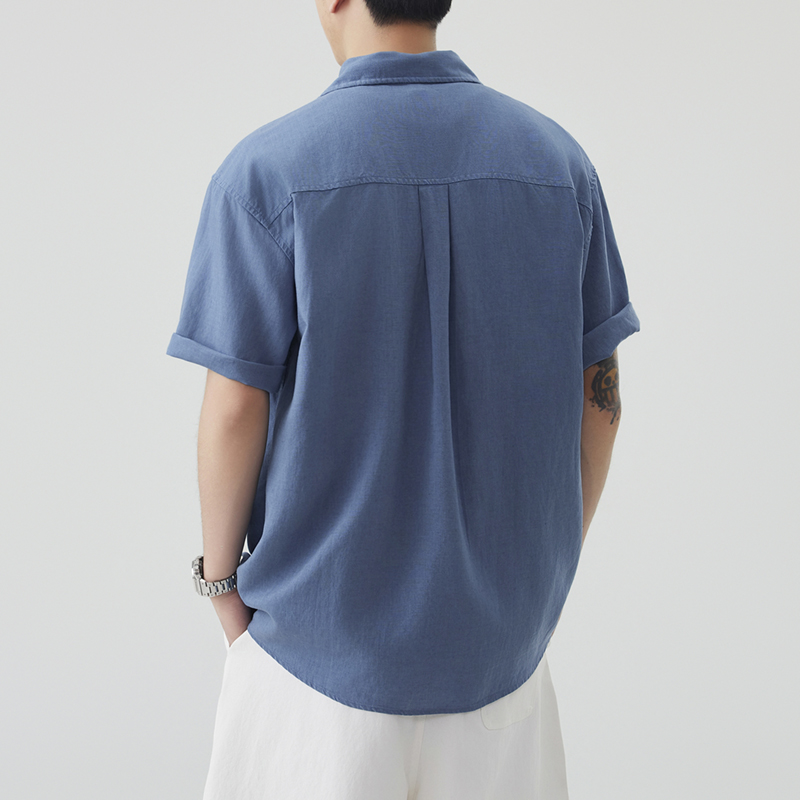 Chemise Homme Manches Courtes  - Summer Clothing Old Money avis et prix
