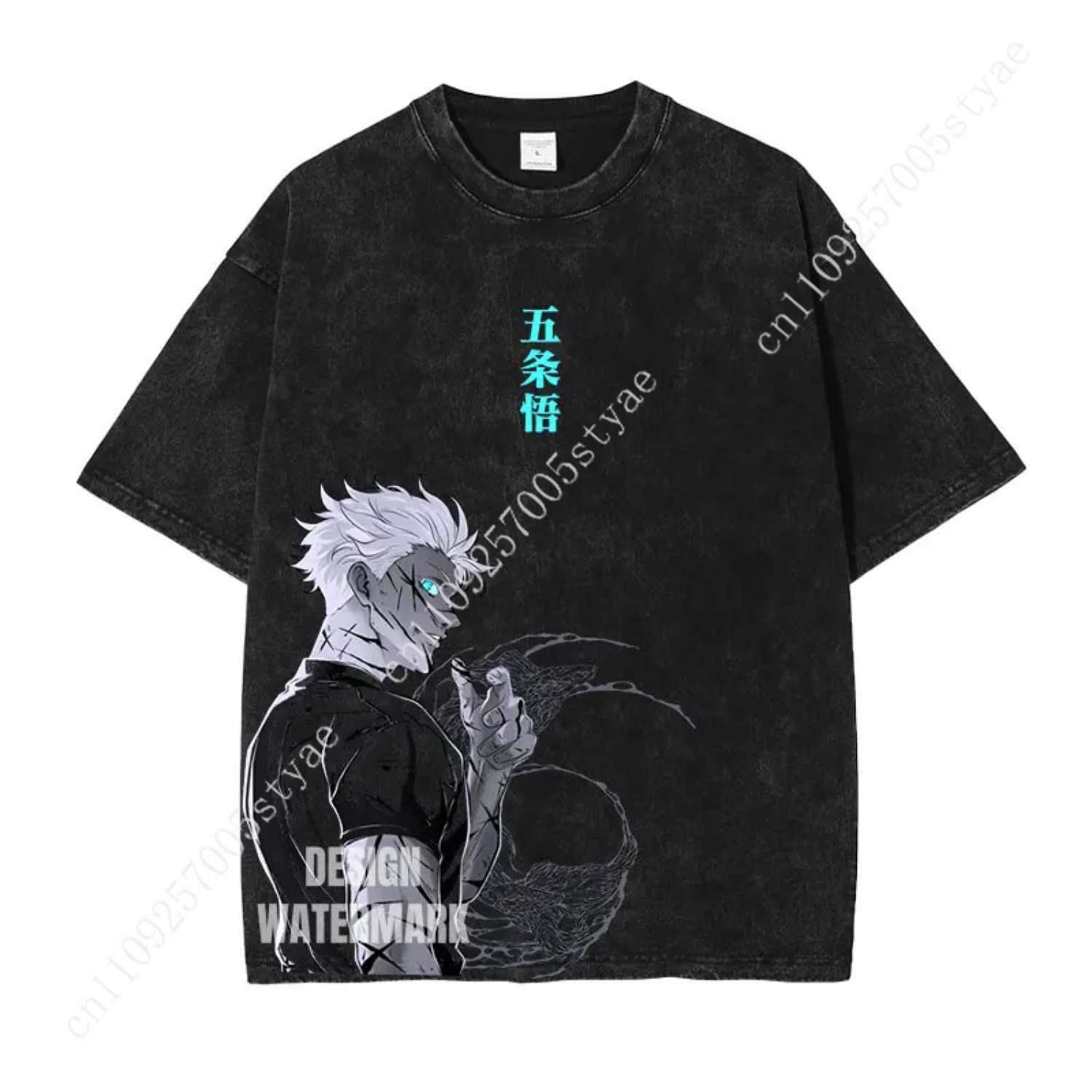 T-shirt graphique Gojo Satoru, - Yours Summer Clothing avis et prix