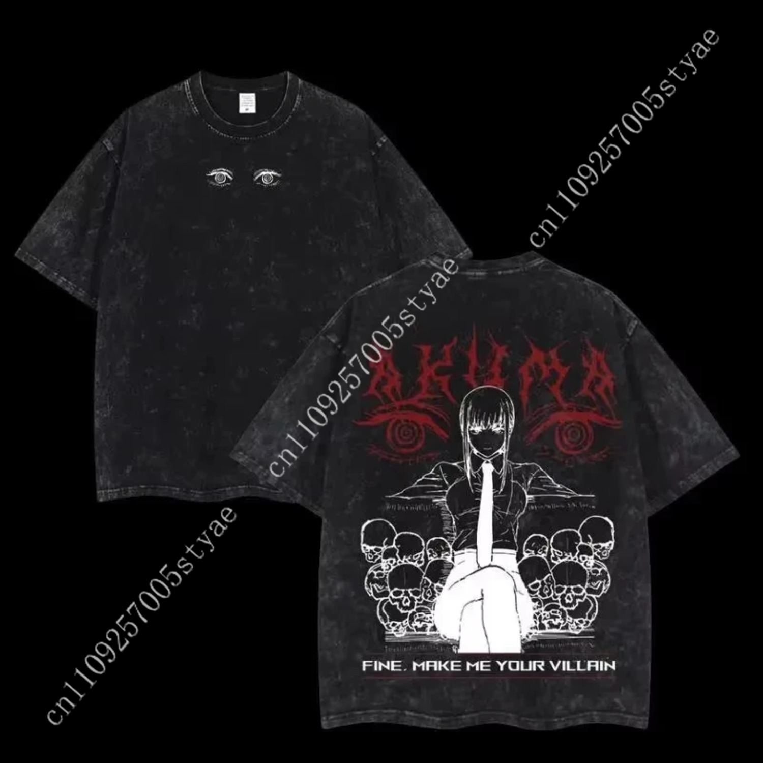 T-shirt graphique Anime Chains - Yours Summer Clothing avis et prix