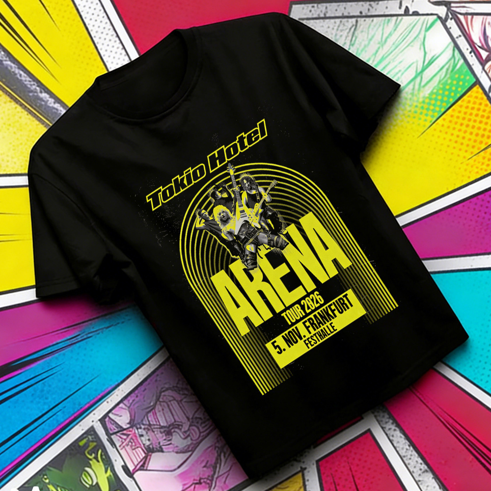 T-shirt en coton Tokio Hotel A - Summer Clothing Teens avis et prix