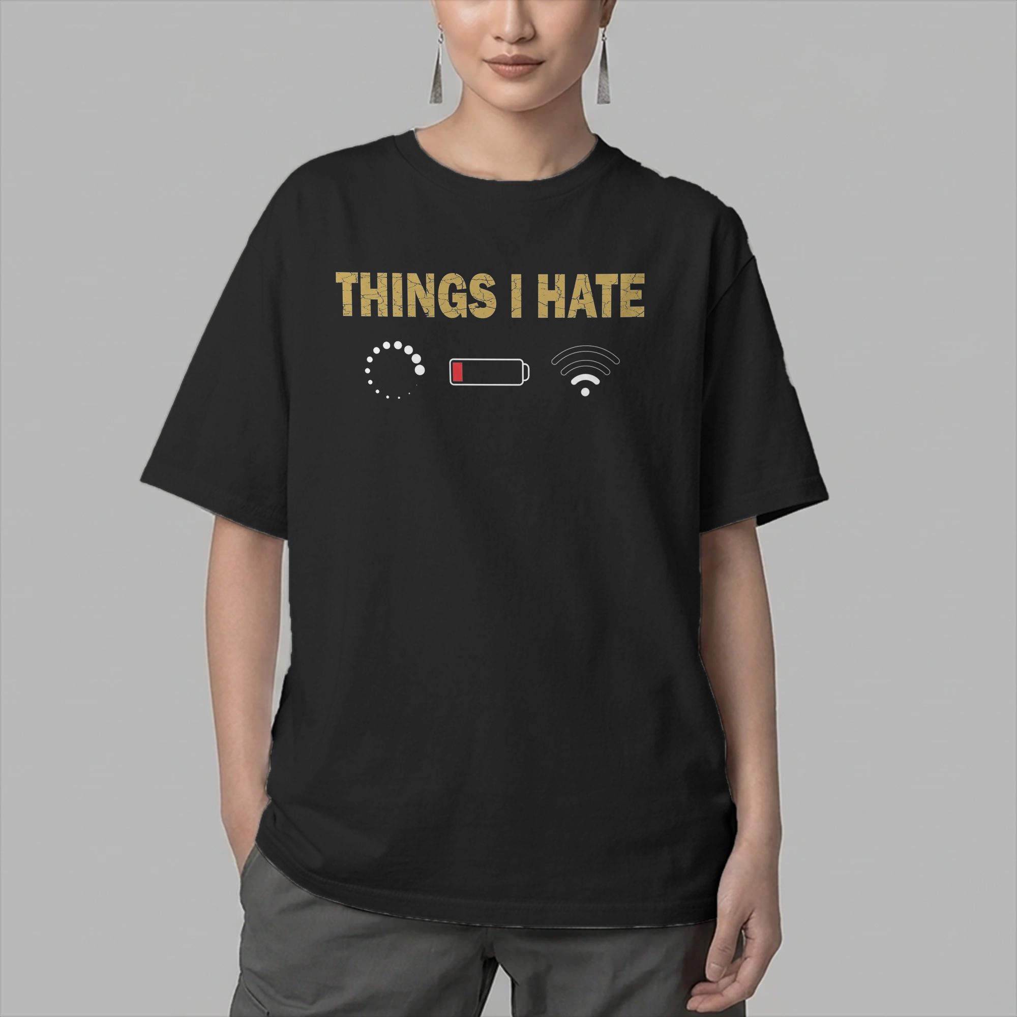 T-shirt en coton à manches cou - Summer Clothing Outfit Ideas avis et prix