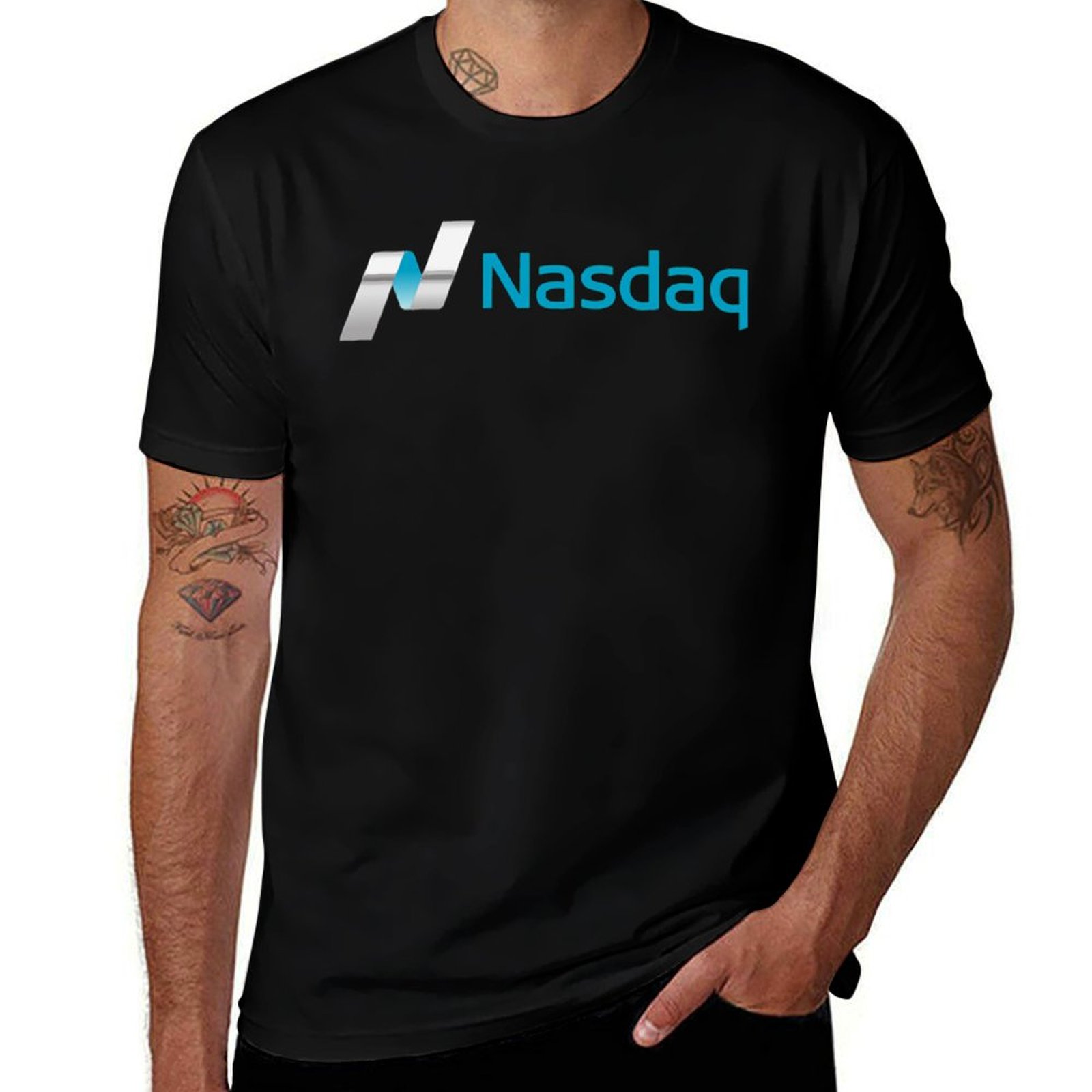 T-shirt Nasdaq pour homme, vêt - Summer Clothing Aesthetic avis et prix