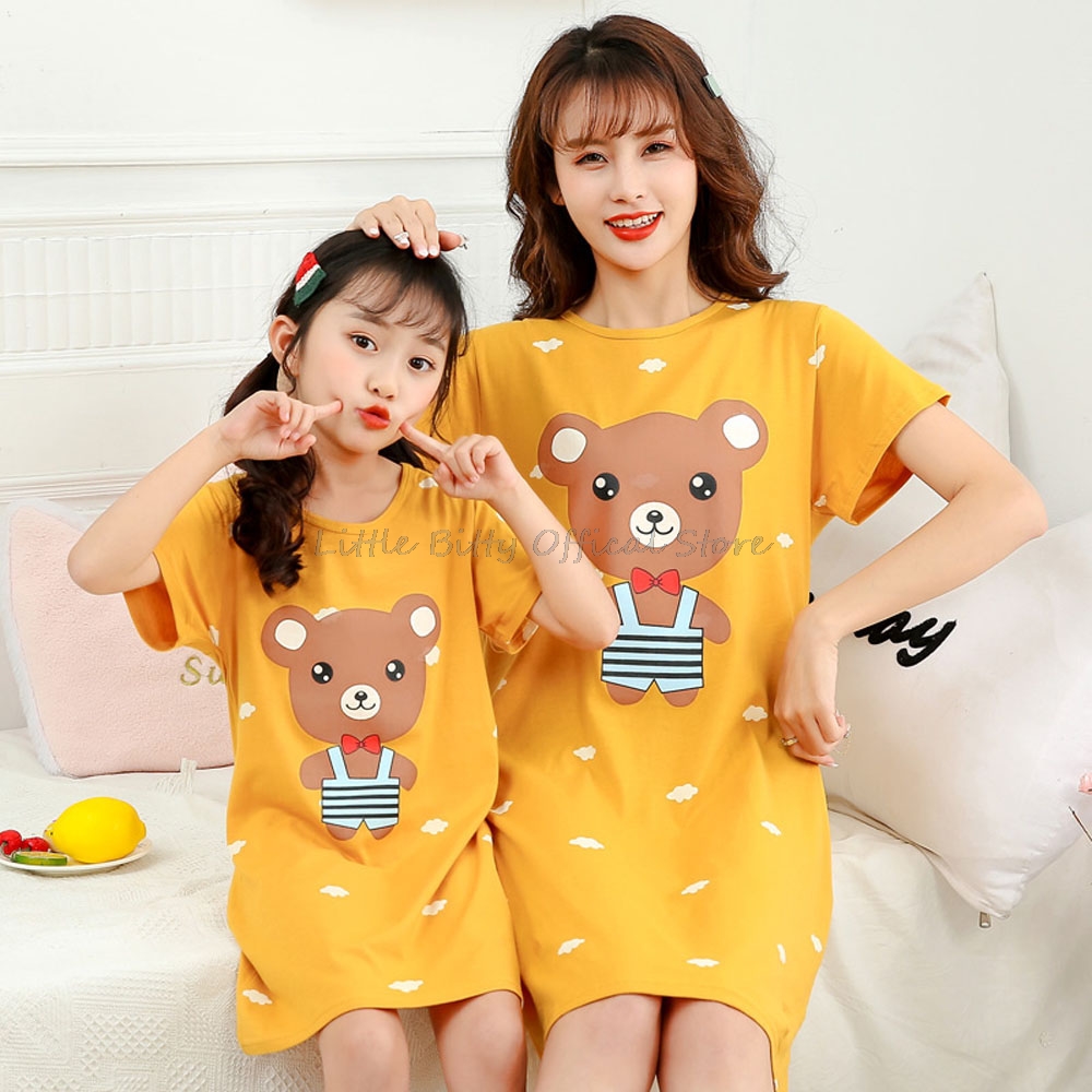 Été maman fille robe de nuit f - Summer Clothing Teens avis et prix