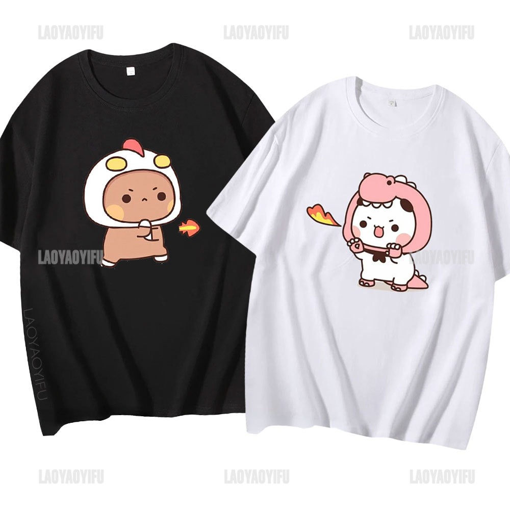 Kawaii Bubu Dudu t-shirt pour  - Summer Clothing For 60 Year Old Woman avis et prix