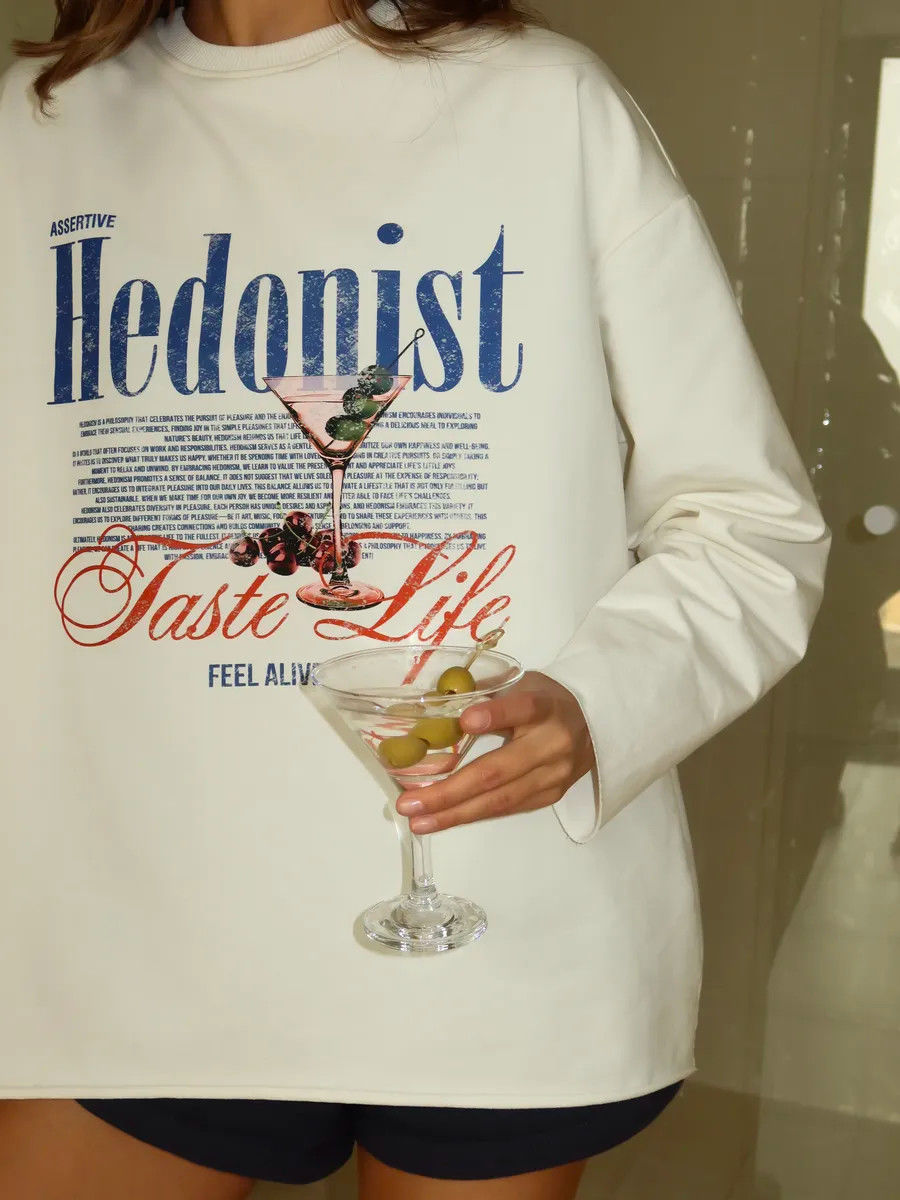 Sweat-shirt esthétique avec le - Summer Clothing Old Money avis et prix