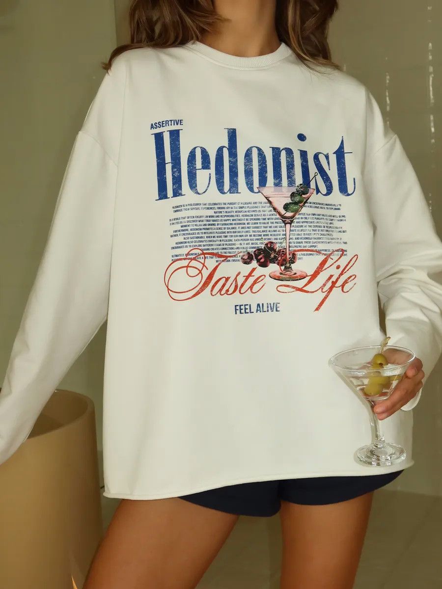 Sweat-shirt esthétique avec le - Summer Clothing Old Money avis et prix