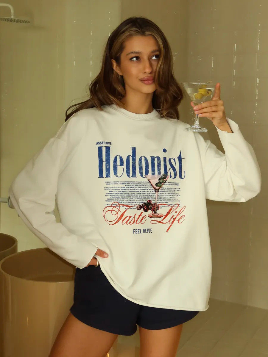 Sweat-shirt esthétique avec le - Summer Clothing Old Money avis et prix