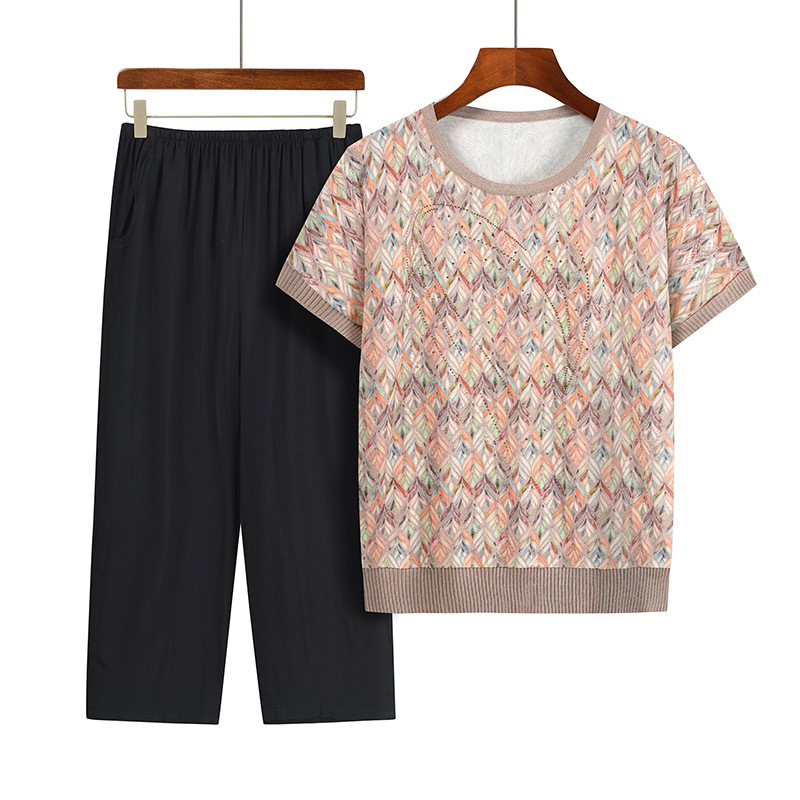 Ensemble haut et pantalon à ma - Summer Clothing For 60 Year Old Woman avis et prix
