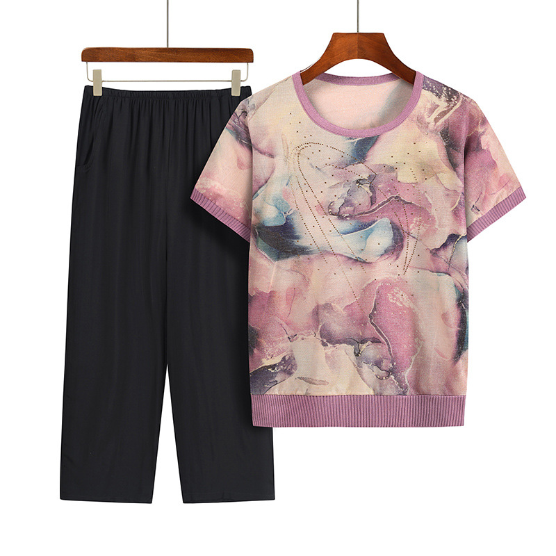 Ensemble haut et pantalon à ma - Summer Clothing For 60 Year Old Woman avis et prix