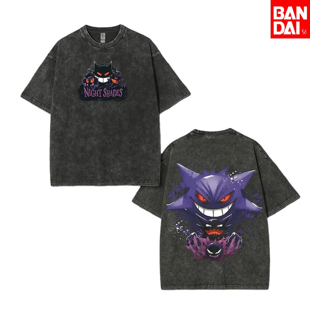 T-shirt Homme Pokémon Gastly H - Vintage Summer Clothing Men avis et prix
