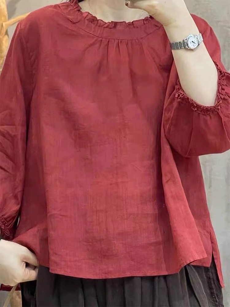 Chemise élégante en coton et l - Summer Clothing Old Money avis et prix