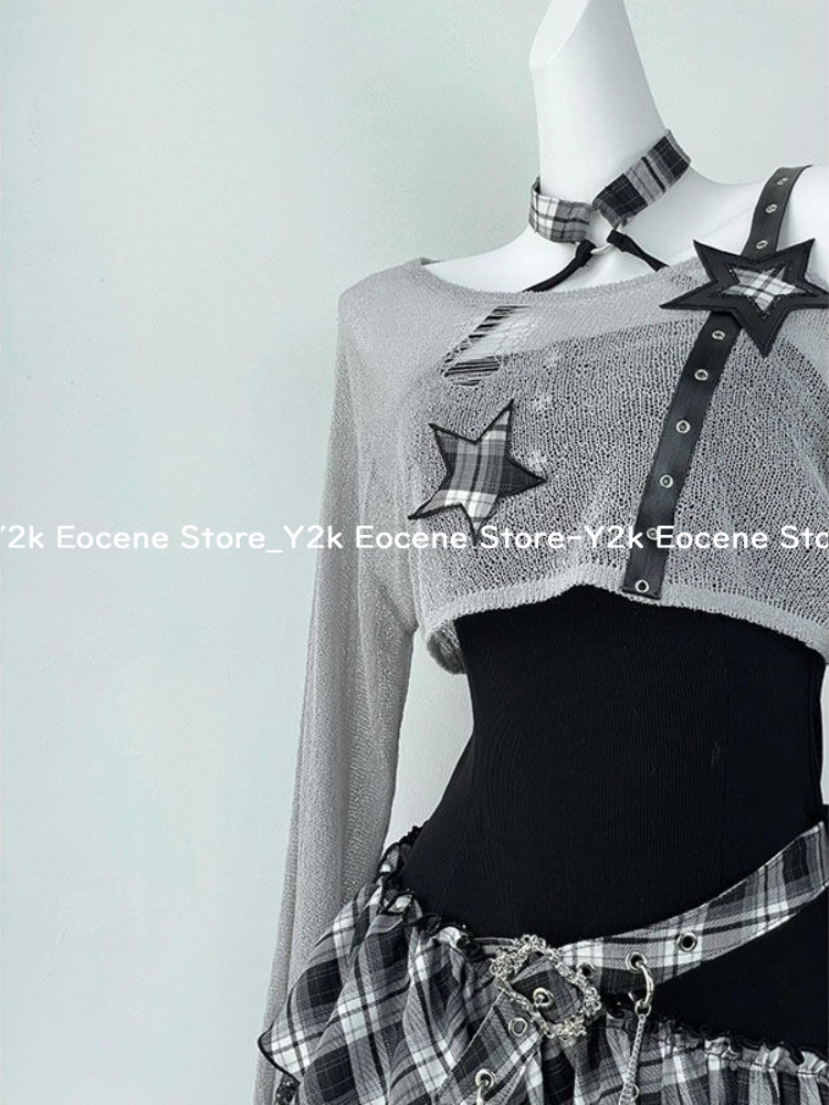 Ensemble irrégulier Y2K pour f - Summer Alt Clothing avis et prix