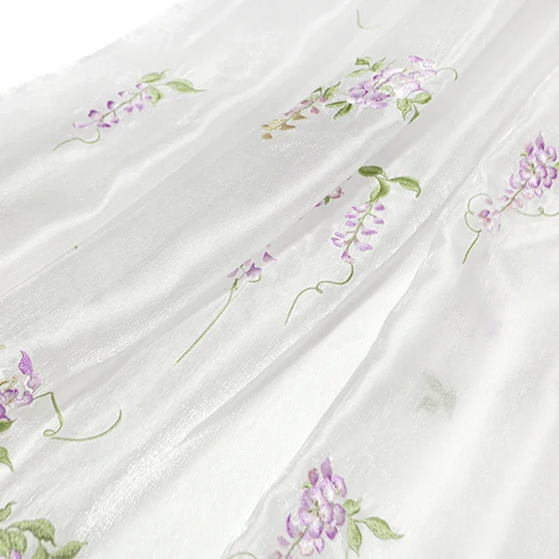 Tissu de broderie de glycine b - Summer Clothing For Babies avis et prix
