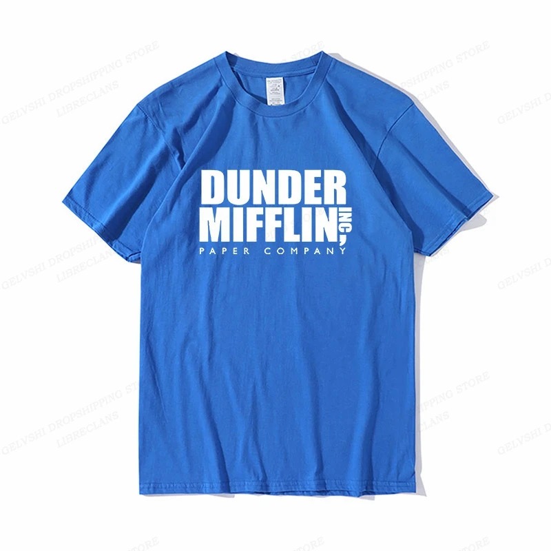 DUNDER MIFFLIN t-shirt hommes  - Summer Clothing Teens avis et prix