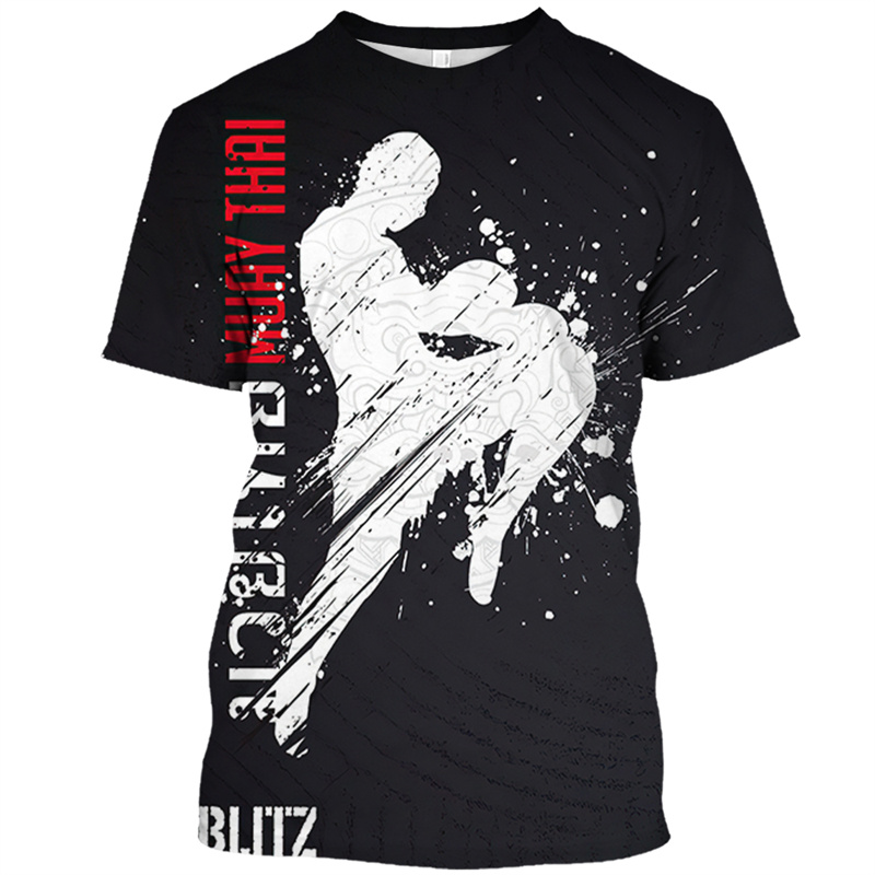 3D Taekwondo Judo impression t - Summer Clothing Teens avis et prix