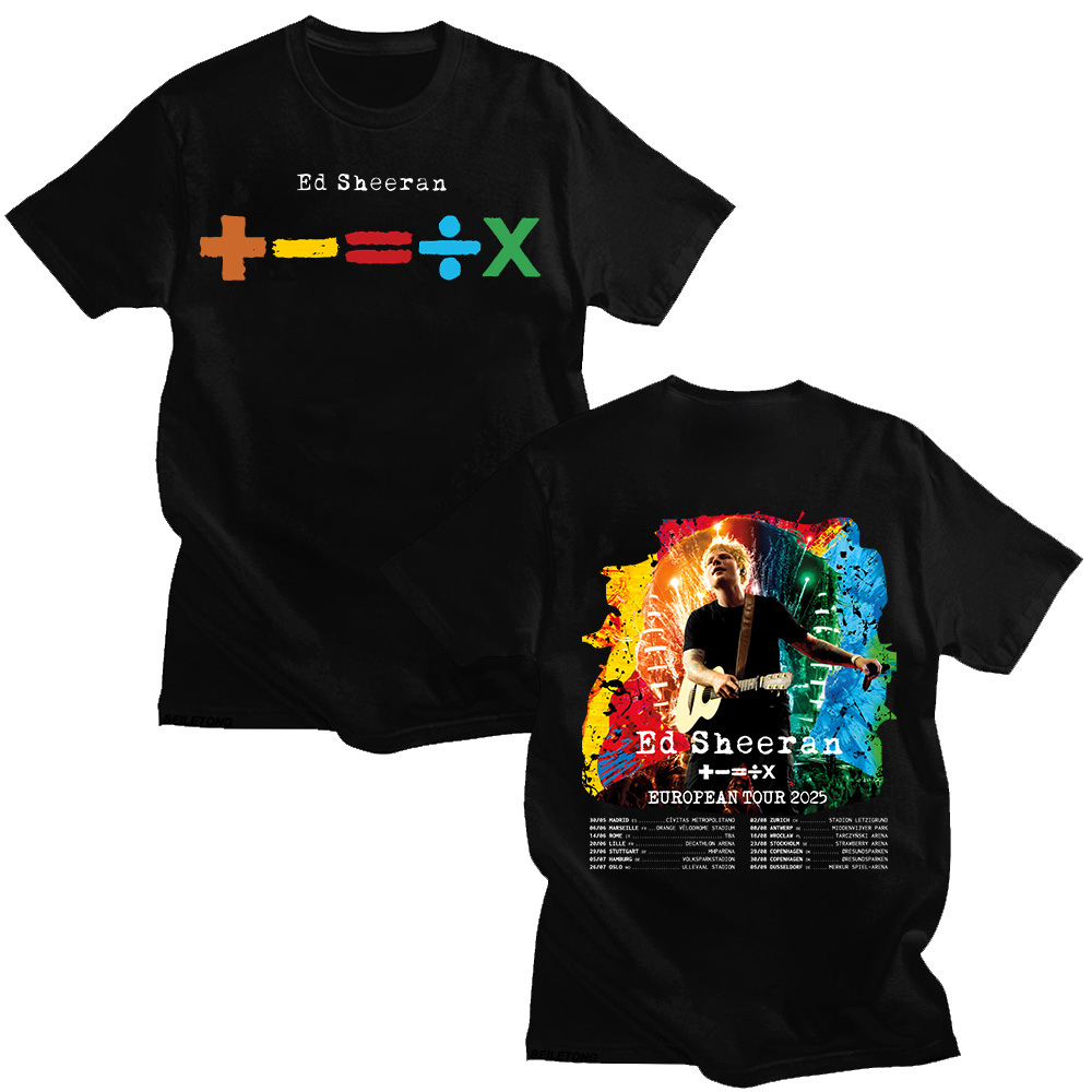 Ed Sheeran Tour européen 2025  - Summer Clothing Gif avis et prix