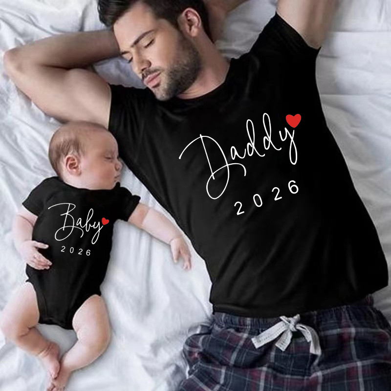 T-shirts assortis pour la fami - Summer Clothing For Babies avis et prix