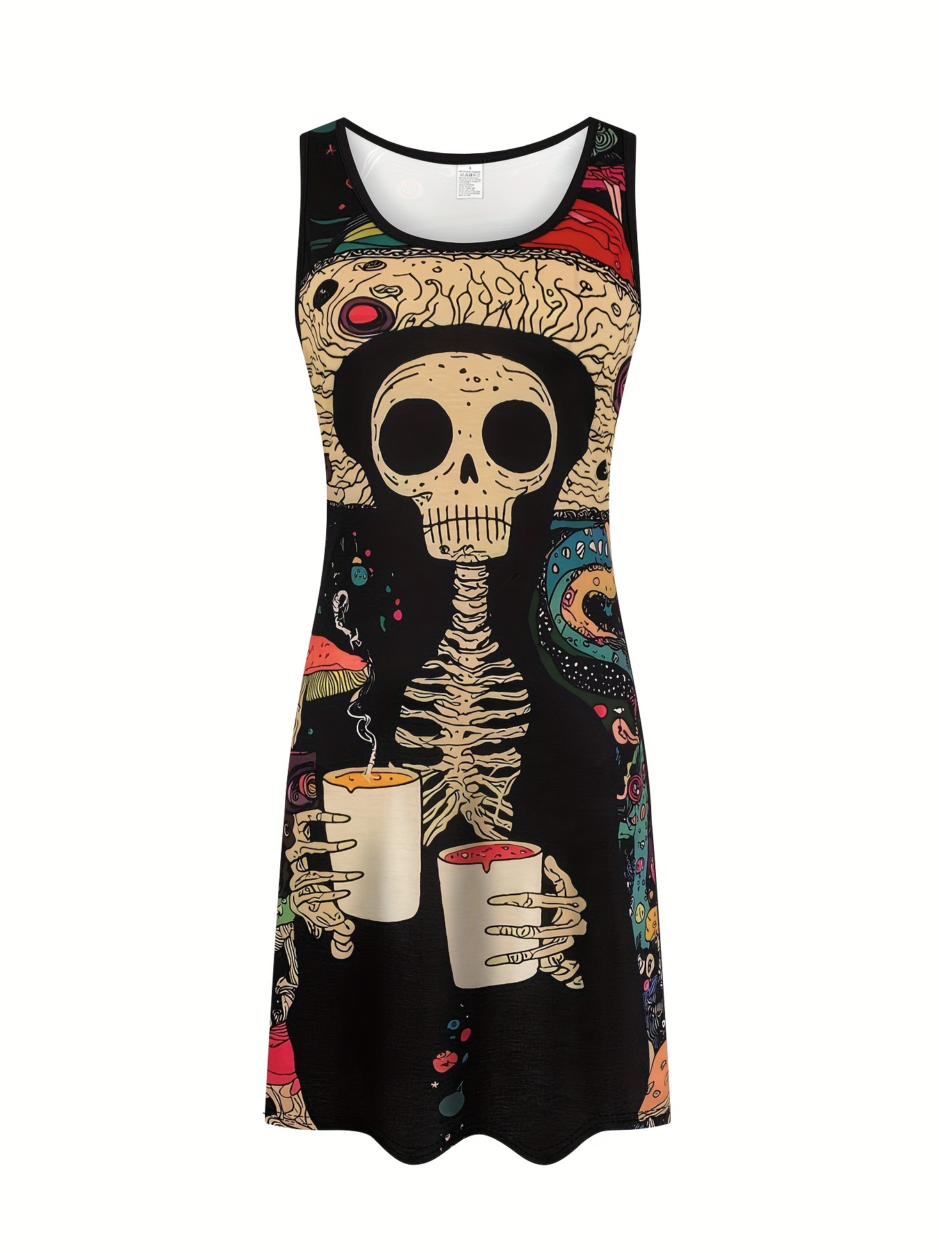 Robe gothique Punk décontracté - Summer Clothing For 60 Year Old Woman avis et prix