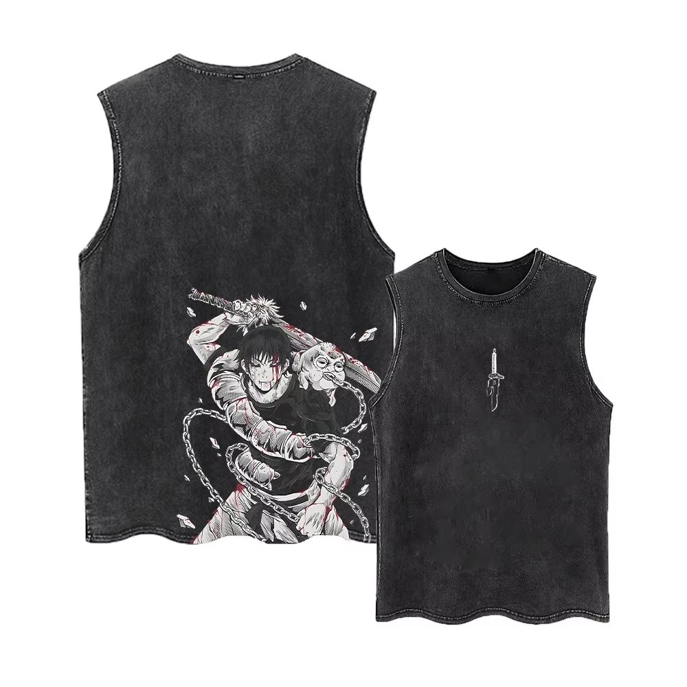 Débardeur d'été Jujutsu Kaisen - Vintage Summer Clothing Men avis et prix
